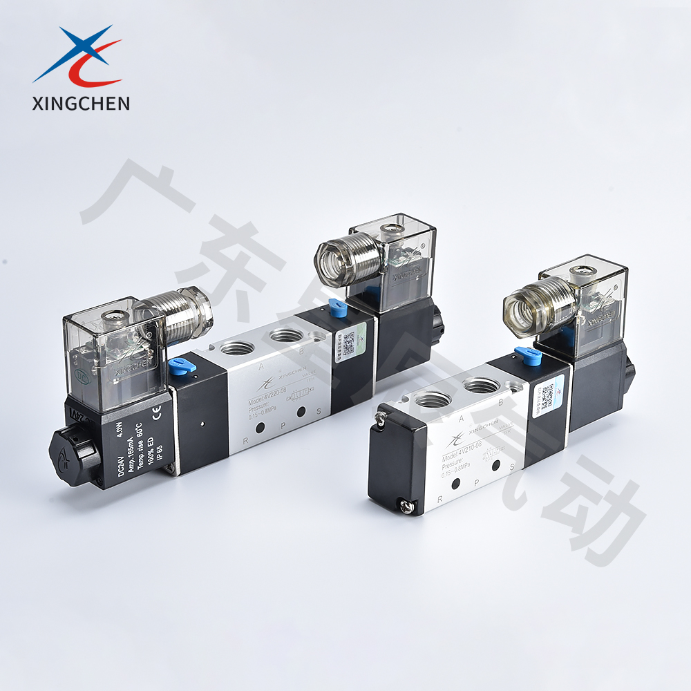 電磁閥(五口二位、五口三位)4V200系列