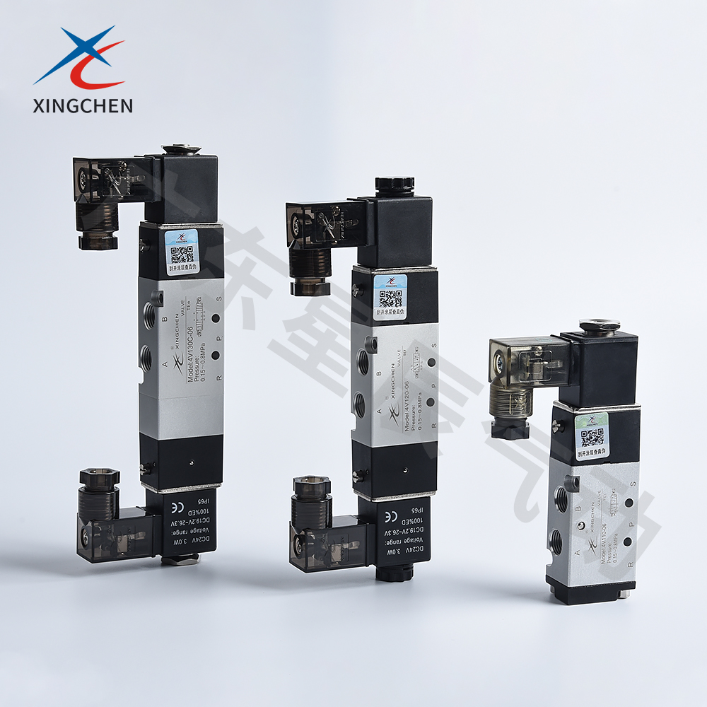 電磁閥(五口二位、五口三位)4V100系列